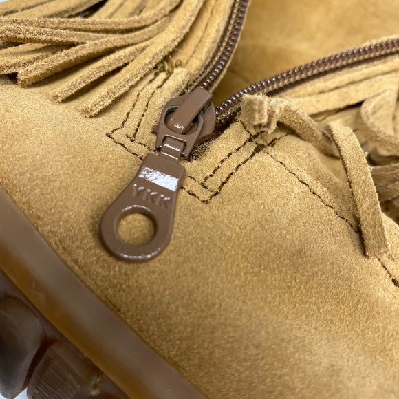 Minnetonka Womens 5 Layer Fringe Boot 1657T Size 6 - Picture 13 of 14